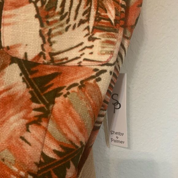 Shelby & Palmer Multicolored Floral Print Belted Shirt-Dress Size 6P Brand new - Picture 3 of 10